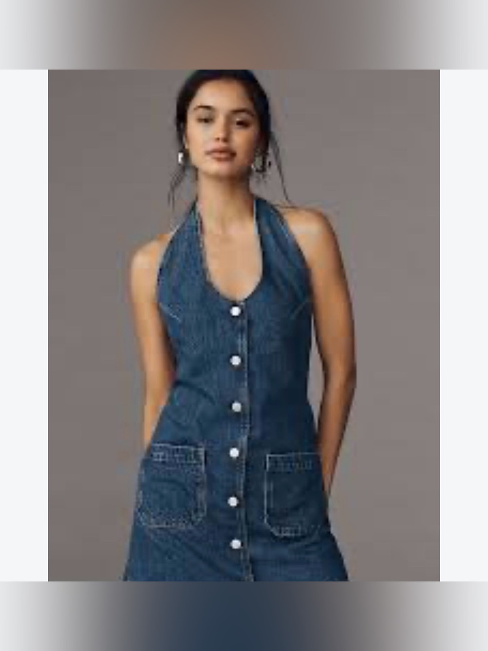 Reformation Brittany Halter Mini Dress NWT